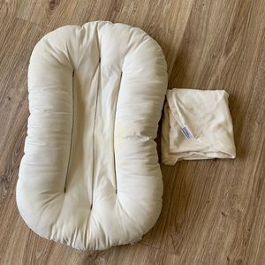 Infant Snuggle Me Organics Wool and Cover